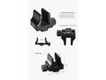Leofoto GS-3 Lightweight Clamp Support Mount - Arca QR Clamp Black GS-3