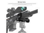 Leofoto GS-3 Lightweight Clamp Support Mount - Arca QR Clamp Black GS-3