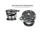 Leofoto LB-65LRC Leveling Head w/ Butterfly Handle Black LB-65