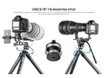 Leofoto LB-65LRC Leveling Head w/ Butterfly Handle Black LB-65