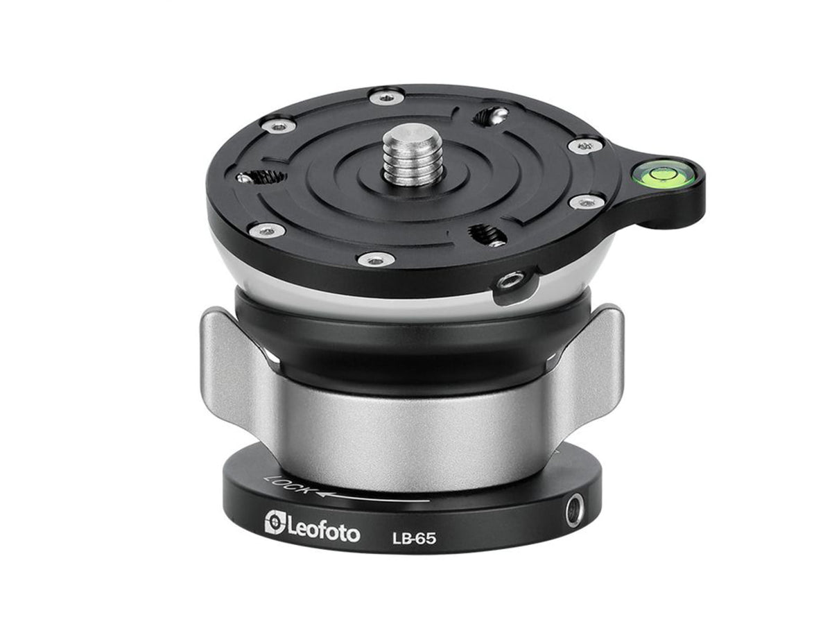 Leofoto LB-65LRC Leveling Head w/ Butterfly Handle Black LB-65