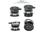 Leofoto LB-75 Leveling Head w/ Butterfly Handle Black LB-75