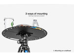 Leofoto LCH-4 Multi-Functional Folding Tray Arca 1/4'' 3/8'' Black LCH-4