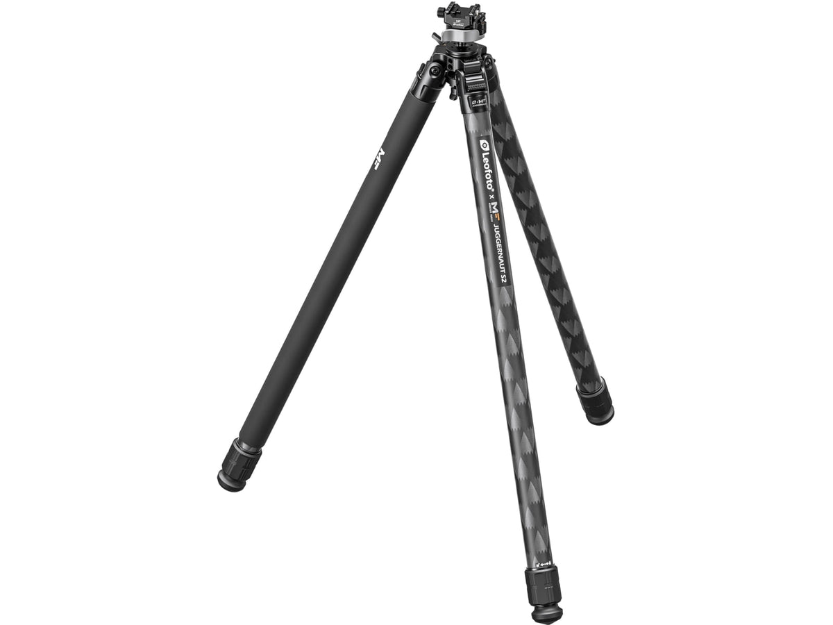 Leofoto Juggernaut S2 2-Section Precision Shooting Tripod Kit 25.8-66.4in Black 6940828320307