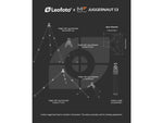 Leofoto Juggernaut S3 3-Section Inverted Precision Shooting Tripod Kit 21.5-66.4in Black 6940828320321