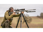 Leofoto Juggernaut S3 3-Section Inverted Precision Shooting Tripod Kit 21.5-66.4in Black 6940828320321