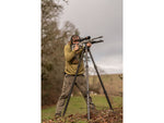 Leofoto Juggernaut S3 3-Section Inverted Precision Shooting Tripod Kit 21.5-66.4in Black 6940828320321