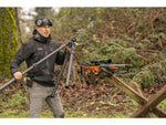 Leofoto Juggernaut S3 3-Section Inverted Precision Shooting Tripod Kit 21.5-66.4in Black 6940828320321