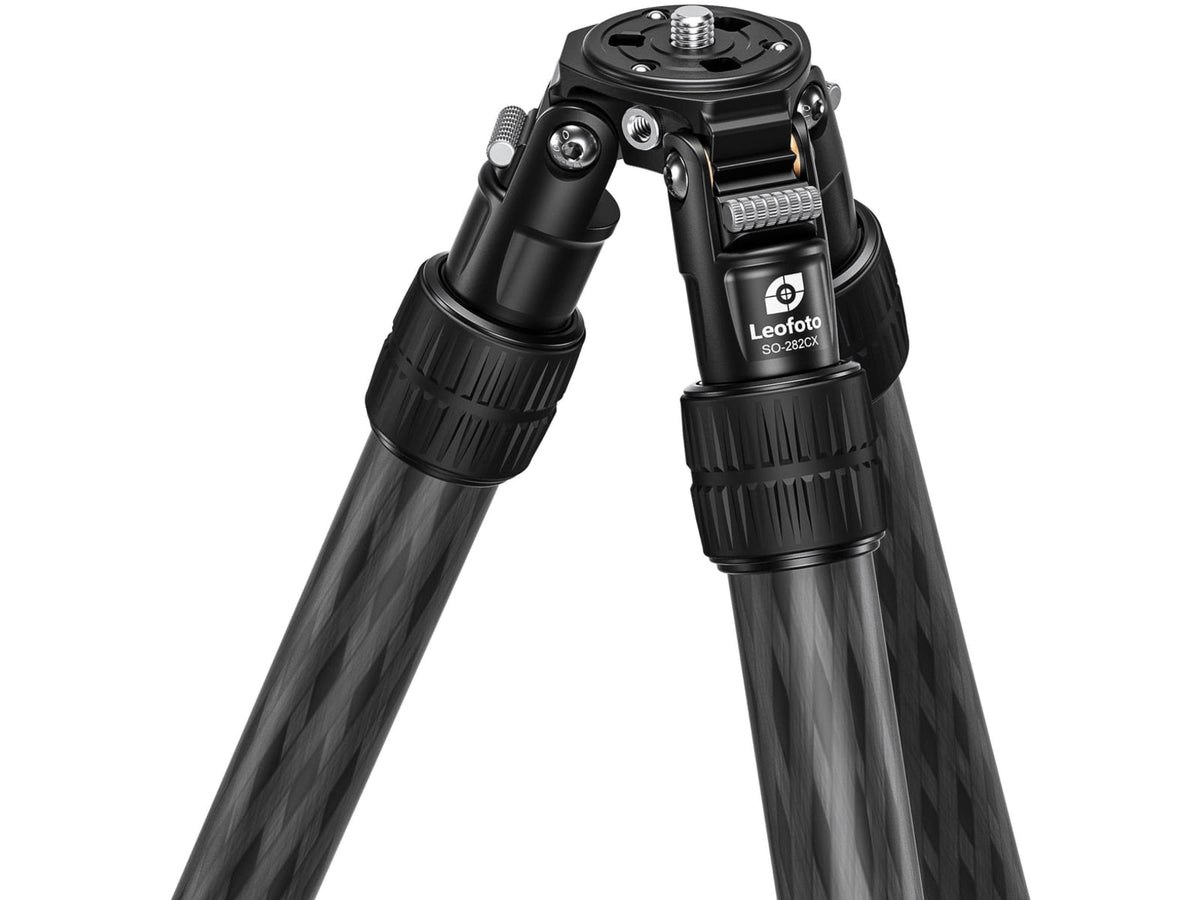 Leofoto Usa Carbon Fiber Tripod Black SO-282CX+MA-40X