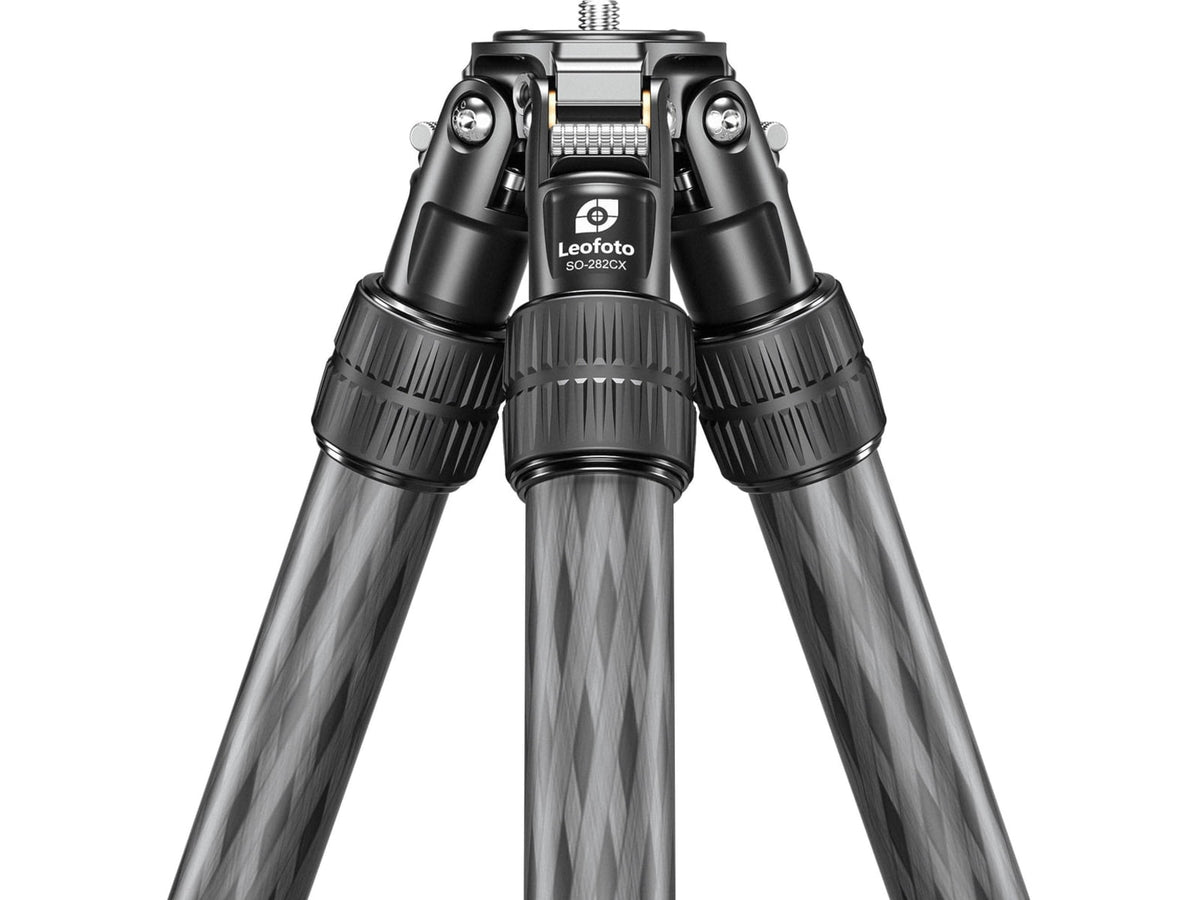 Leofoto Usa Carbon Fiber Tripod Black SO-282CX+MA-40X