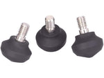 Leofoto LF/LS Rubber Feet for Tripods Set of 3 - LS-40 Black LS-40