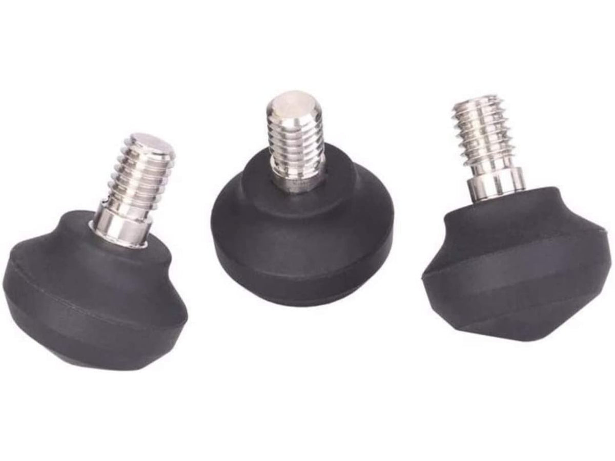 Leofoto LF/LS Rubber Feet for Tripods Set of 3 - LS-40 Black LS-40