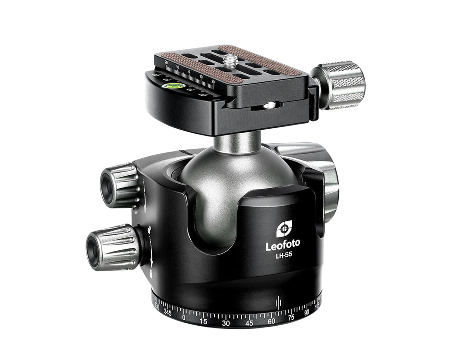 Leofoto LH-55 Series Low Profile Ball Head & QR Plate