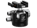 Leofoto LH-55LSC Lever-Release Hybrid Clamp Ball Head Arca Black LH-55LSC