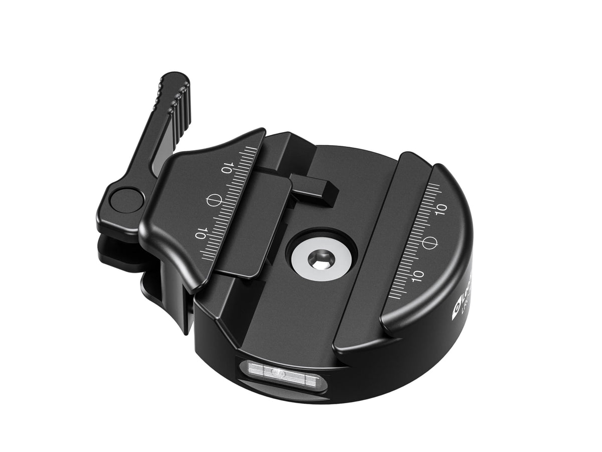Leofoto LRC-60 Arca & Picatinny Lever-Release Hybrid Clamps Black LRC-60