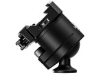 Leofoto MA-40X Outdoors Lever-Release Rapid Lock Ball Head w/ Hybrid Clamp Arca/Picatinny Black MA-40X