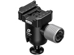 Leofoto MG-40X Outdoors Lever-Release Rapid Lock Ball Head w/ Hybrid Clamp Arca/Picatinny Black MG-40X