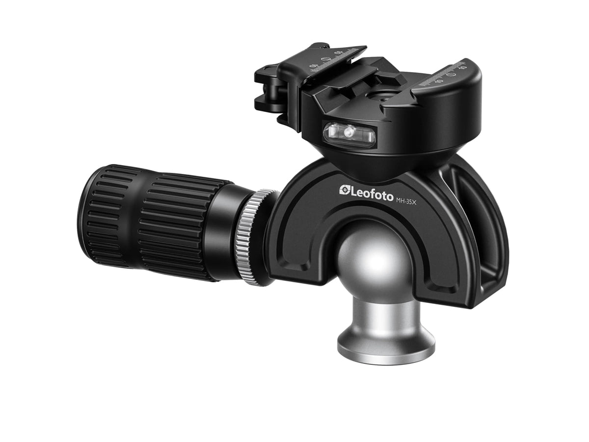 Leofoto MH-35X Full Dynamic Ball Head /w Handlebar Control for SA-X Series Tripods Arca/Picatinny Black MH-35X