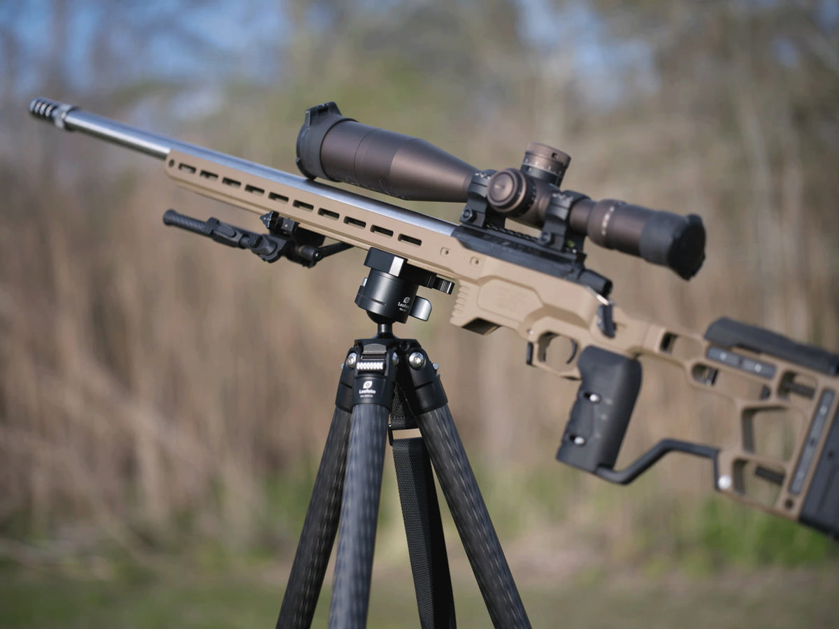Leofoto SA-404CLX/MA-40X Outdoors Tripod w/ Rapid Lock Ballhead Black SA-404CLX+MA-40X
