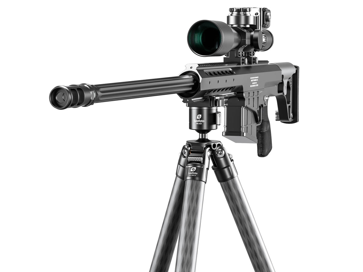 Leofoto SA-404CLX/MA-40X Outdoors Tripod w/ Rapid Lock Ballhead Black SA-404CLX+MA-40X