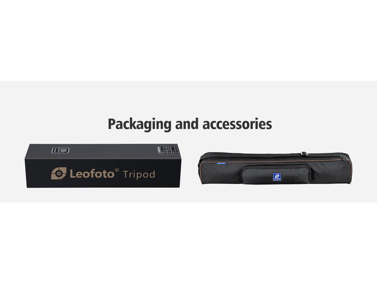 Leofoto SA-364CX/MA-40X Outdoors Tripod w/ Rapid Lock Ballhead Black SA-364CX+MA-40X