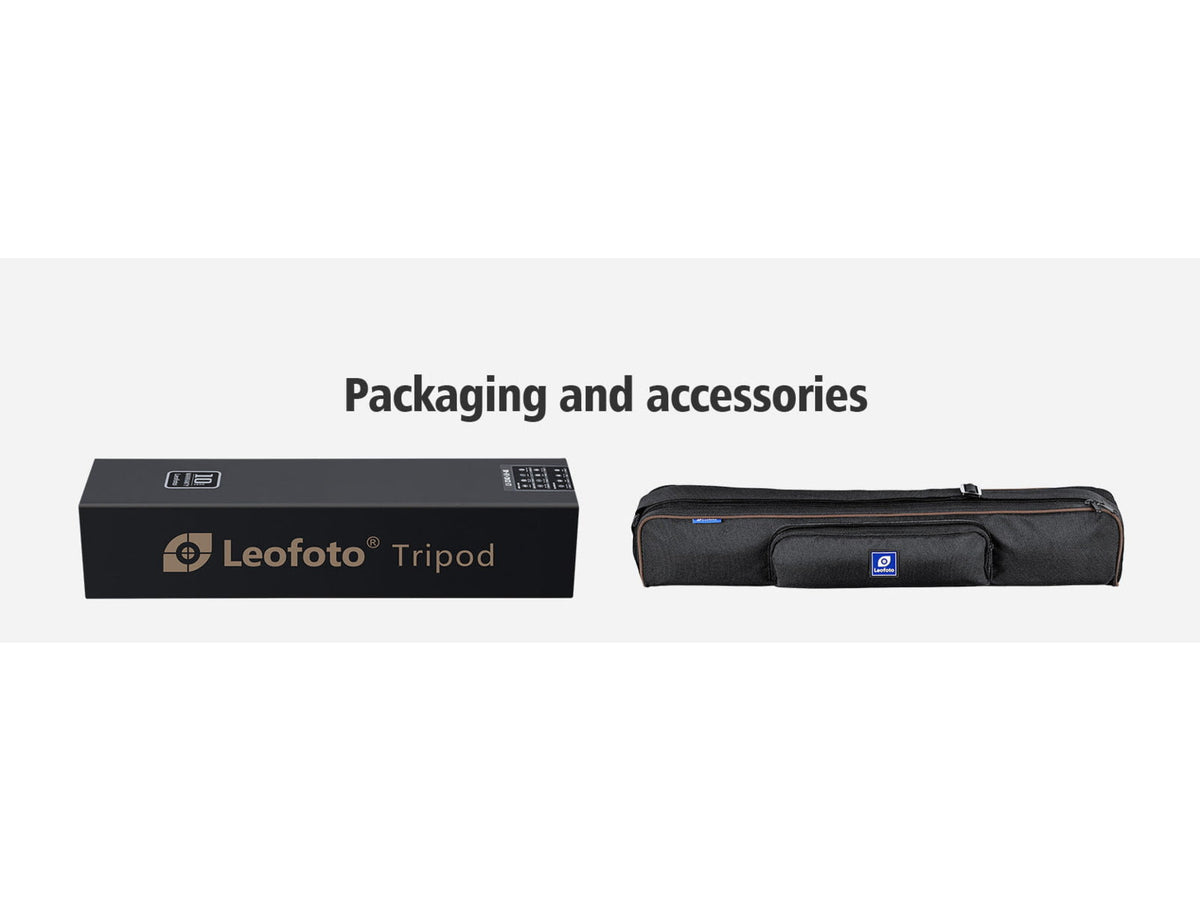 Leofoto SA-403CX Outdoors Tripod w/o Head Black SA-403CX