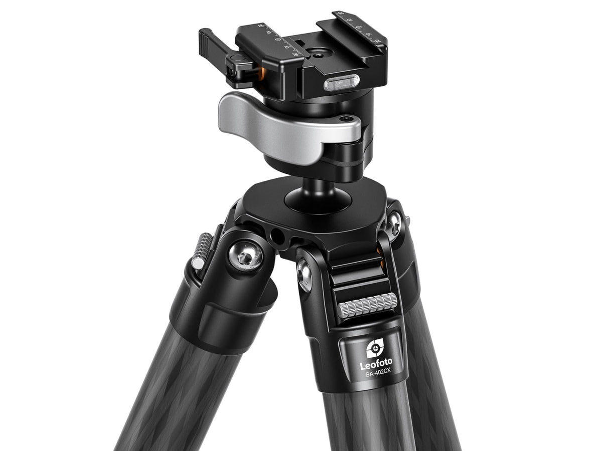 Leofoto SA-404CLX/MA-40X Outdoors Tripod w/ Rapid Lock Ballhead Black SA-404CLX+MA-40X