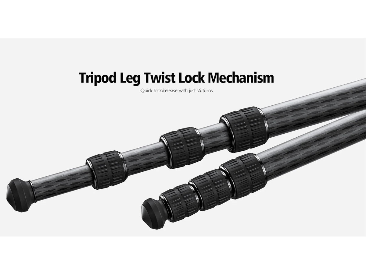 Leofoto SA-403CX/MH-X Outdoors Tripod w/ Dynamic Ball Head Set