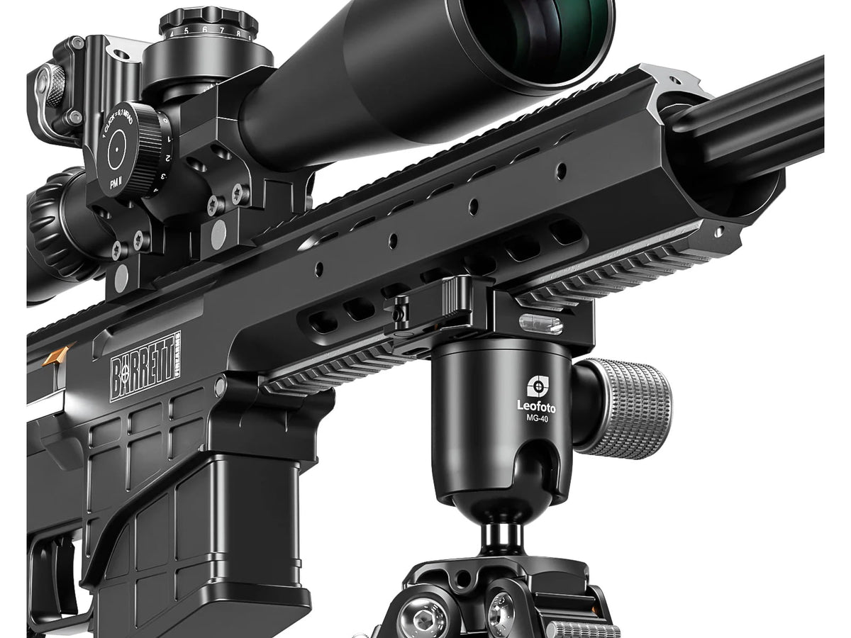 Leofoto SA-324CLX Long/MG-40X Outdoors Tripod w/ Rapid Lock Ballhead Black SA-324CLX+MG-40X