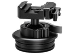 Leofoto STB-75 Rapid Lever-Lock Outdoors Ball Head w/ Integrated 75mm Bowl Adapter Black STB-75X