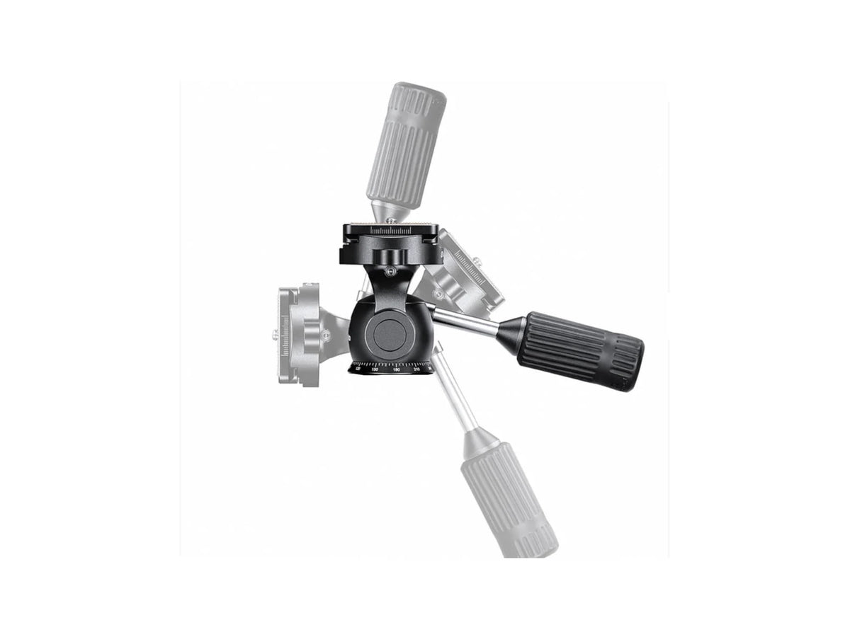 Leofoto SW-01 Mini Fluid Head for Binoculars Arca Swiss Black