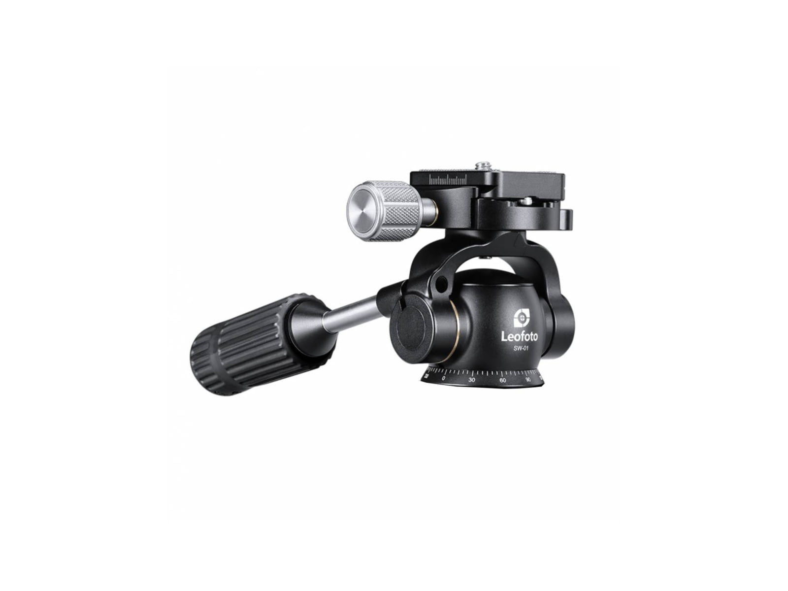 Leofoto SW-01 Mini Fluid Head for Binoculars Arca Swiss Black