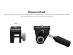 Leofoto WN-01/SW-02 Car Window Clamp Kit Windows Mounting Head for Binoculars/ Lens and Camera Black WN-01+SW-02