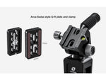 Leofoto WN-01/SW-02 Car Window Clamp Kit Windows Mounting Head for Binoculars/ Lens and Camera Black WN-01+SW-02