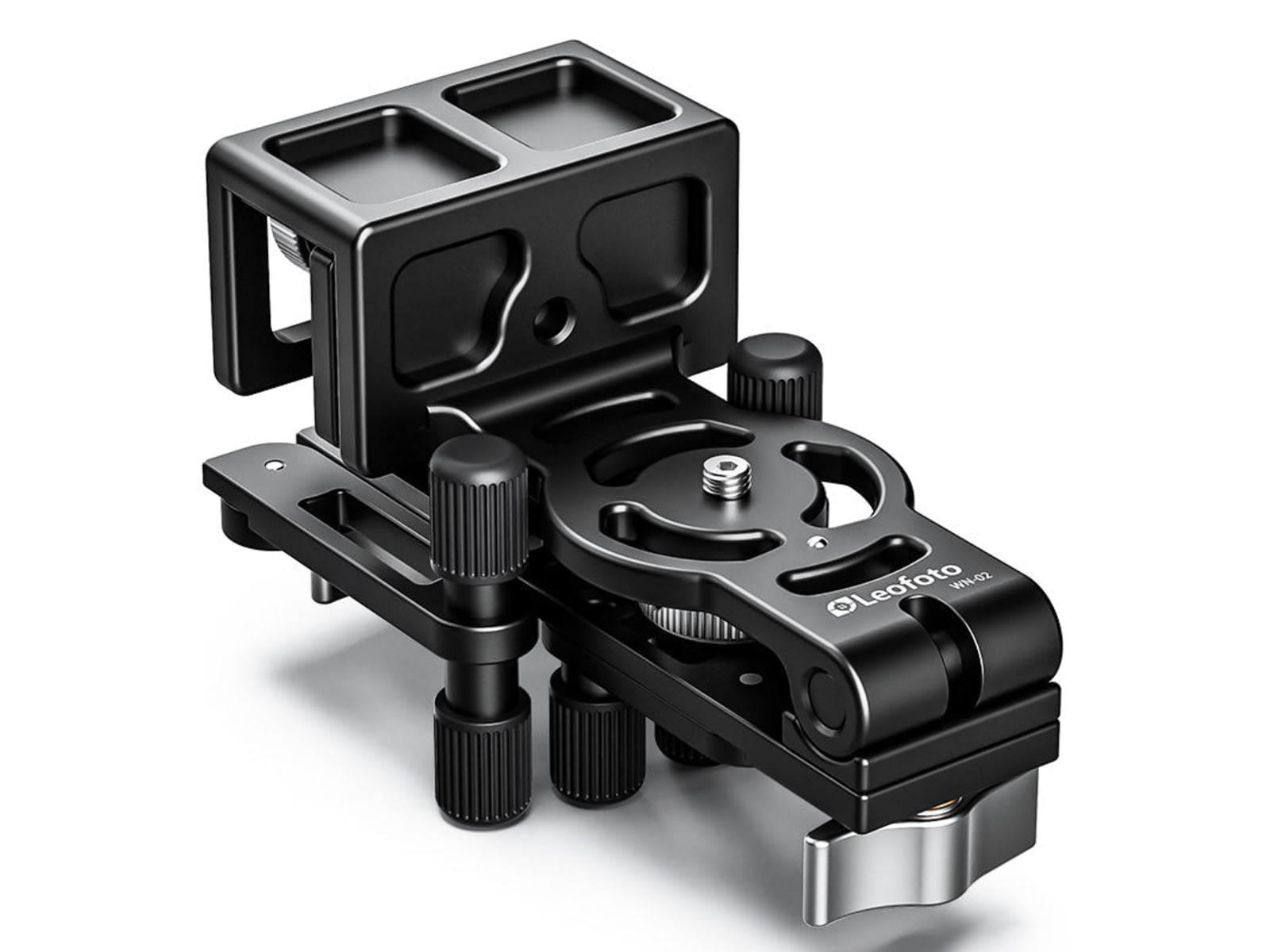 Leofoto WN-02 Multi-Purpose Window Mount for Binoculars/Lens and Camera Black WN-02
