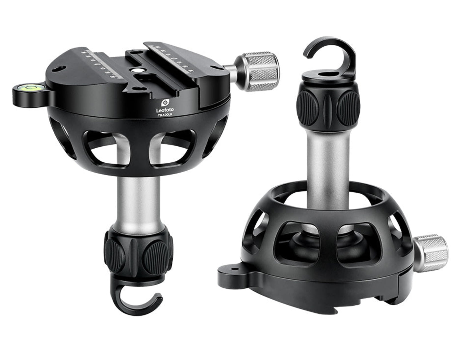 Leofoto YB-100LK Leveling Base w/ Handle for 100mm Bowl Arca Black YB-100LK