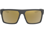 Leupold Becnara Sunglasses Matte Black Frame Square Bronze Mirror Lens Polarized Regular-Wide