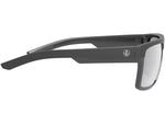 Leupold Becnara Sunglasses Matte Black Frame Square Bronze Mirror Lens Polarized Regular-Wide