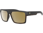 Leupold Becnara Sunglasses Matte Black Frame Square Bronze Mirror Lens Polarized Regular-Wide