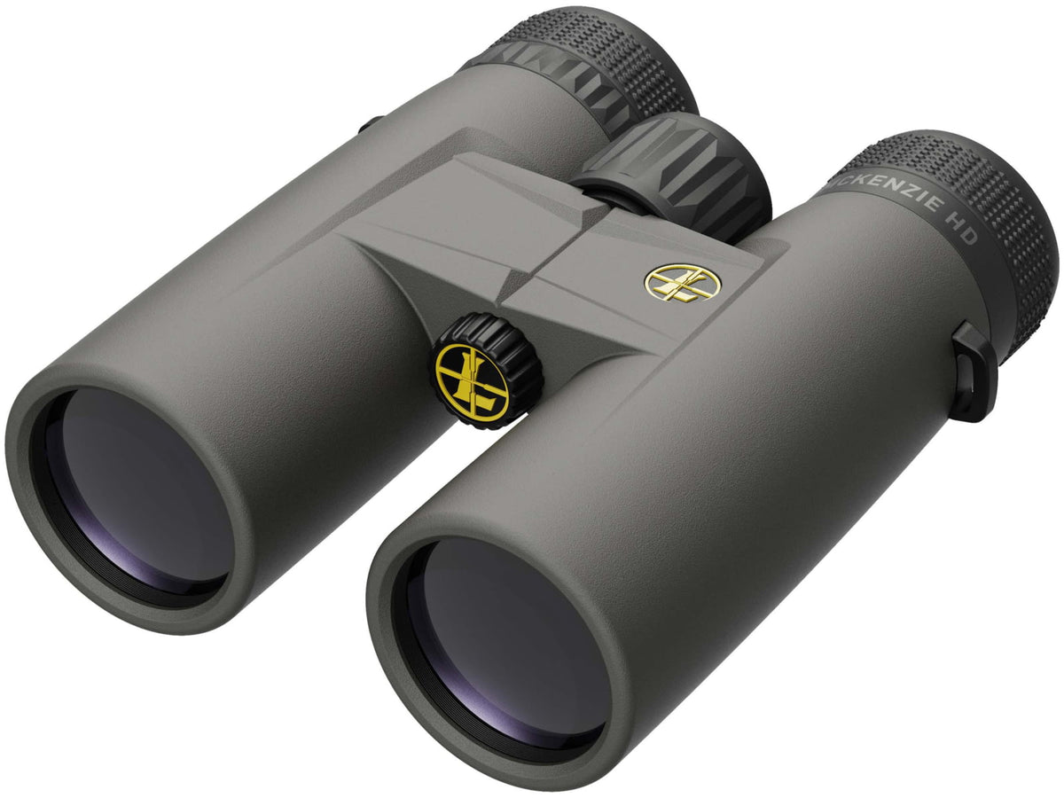 Leupold BX-1 McKenzie HD 10x42mm Roof Prism Binoculars Rubber Shadow Gray