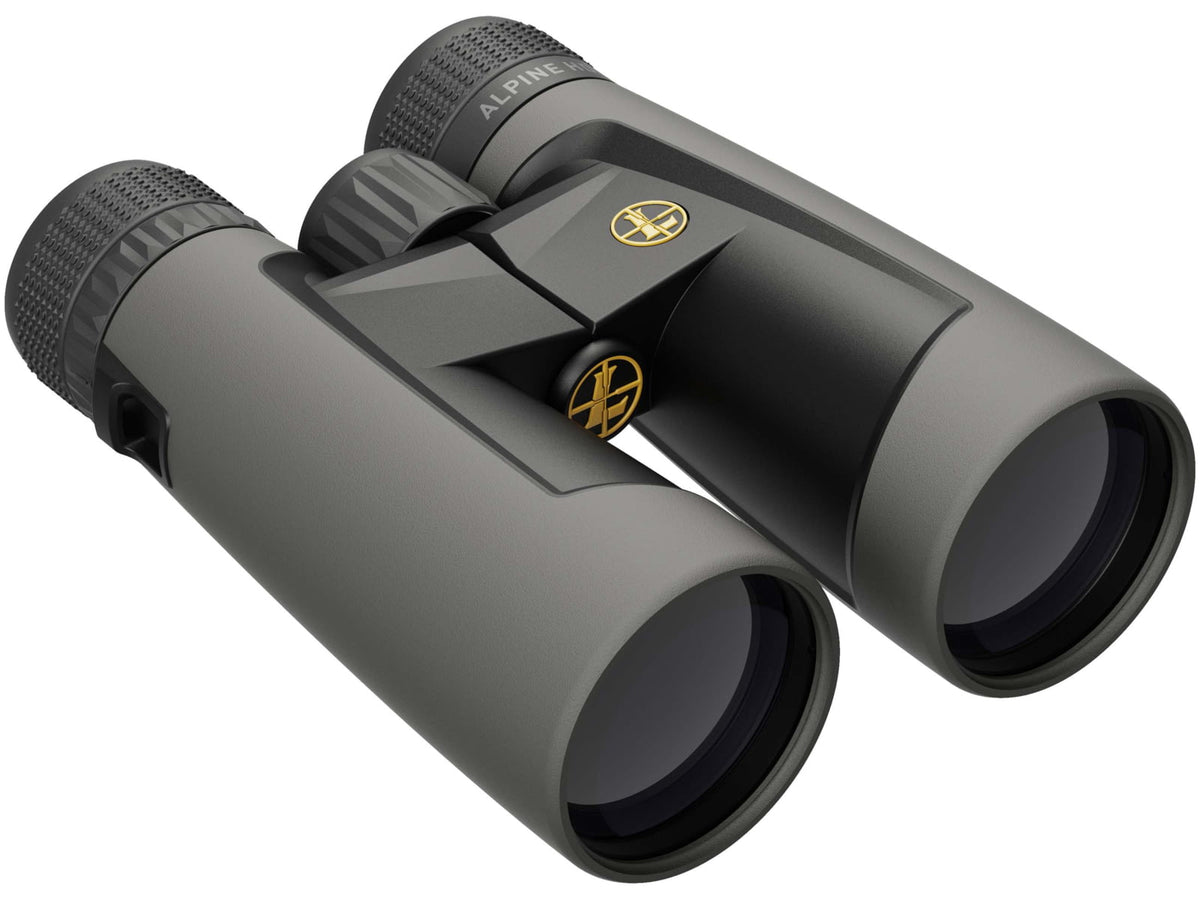 Leupold BX-2 Alpine HD 12x52mm Binocular Roof Prism Rubber Shadow Gray
