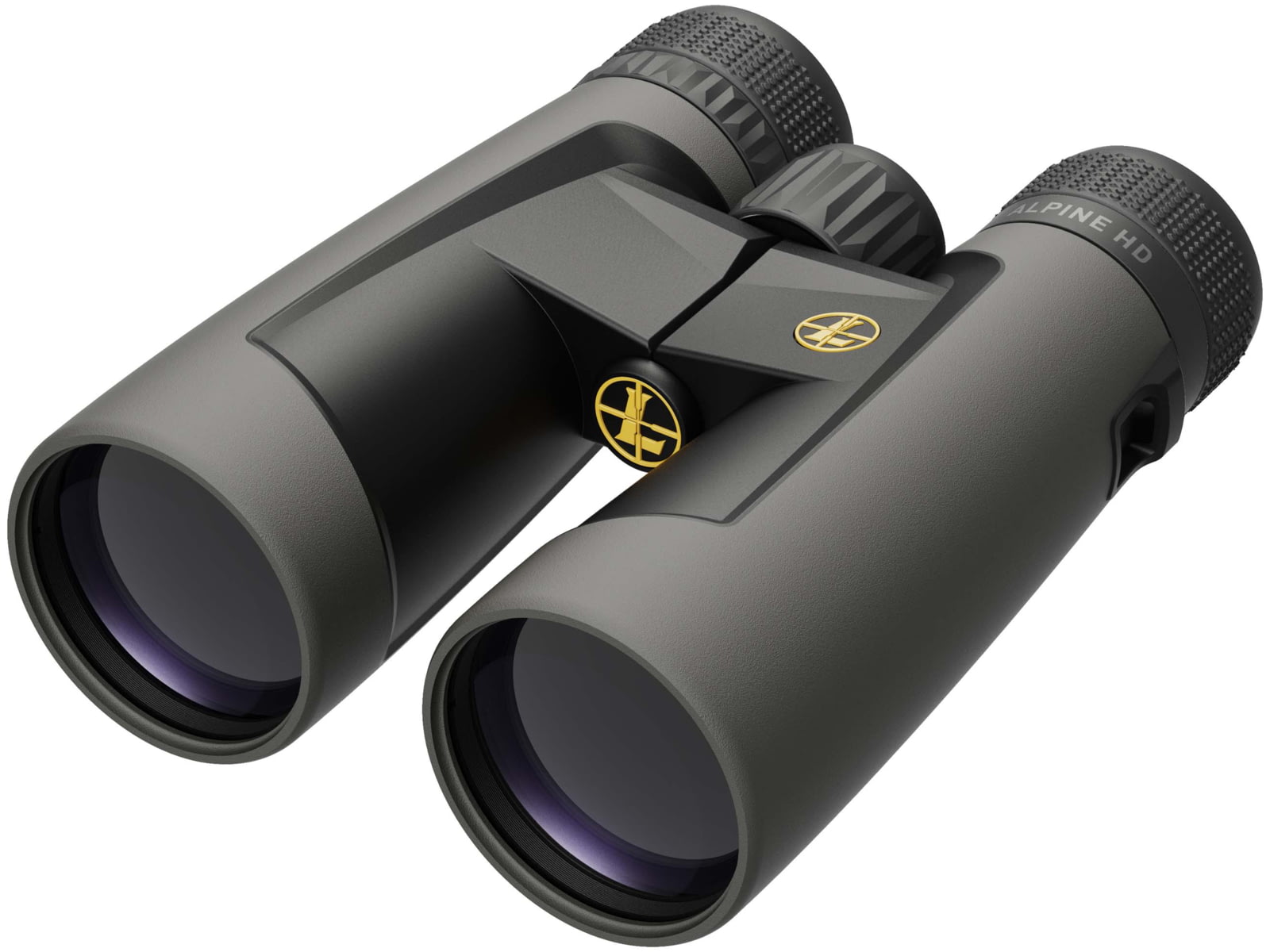 Leupold BX-2 Alpine HD 12x52mm Binocular Roof Prism Rubber Shadow Gray