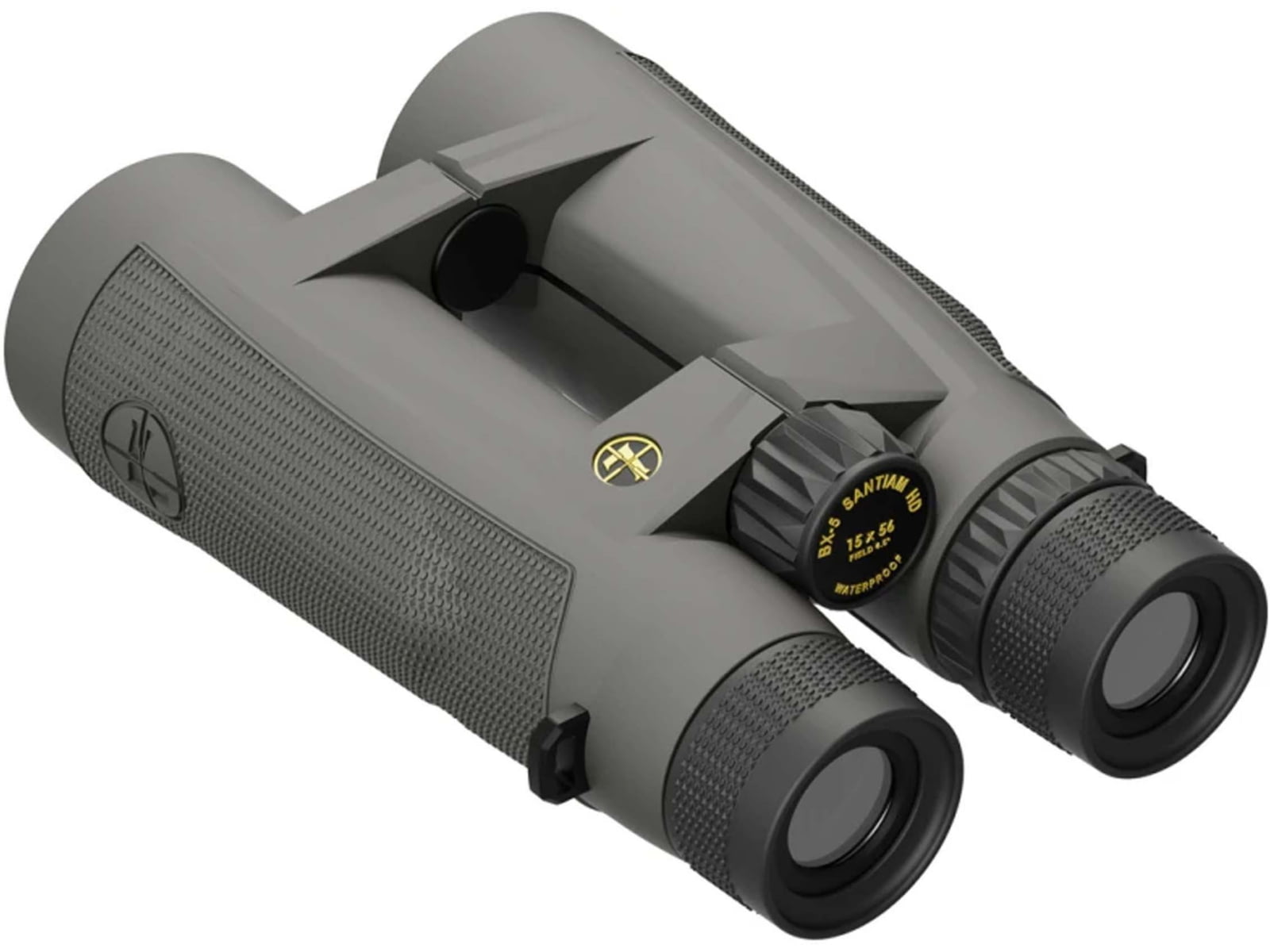 Leupold BX-5 Santiam HD 15x56mm Roof Prism Binoculars Shadow Grey