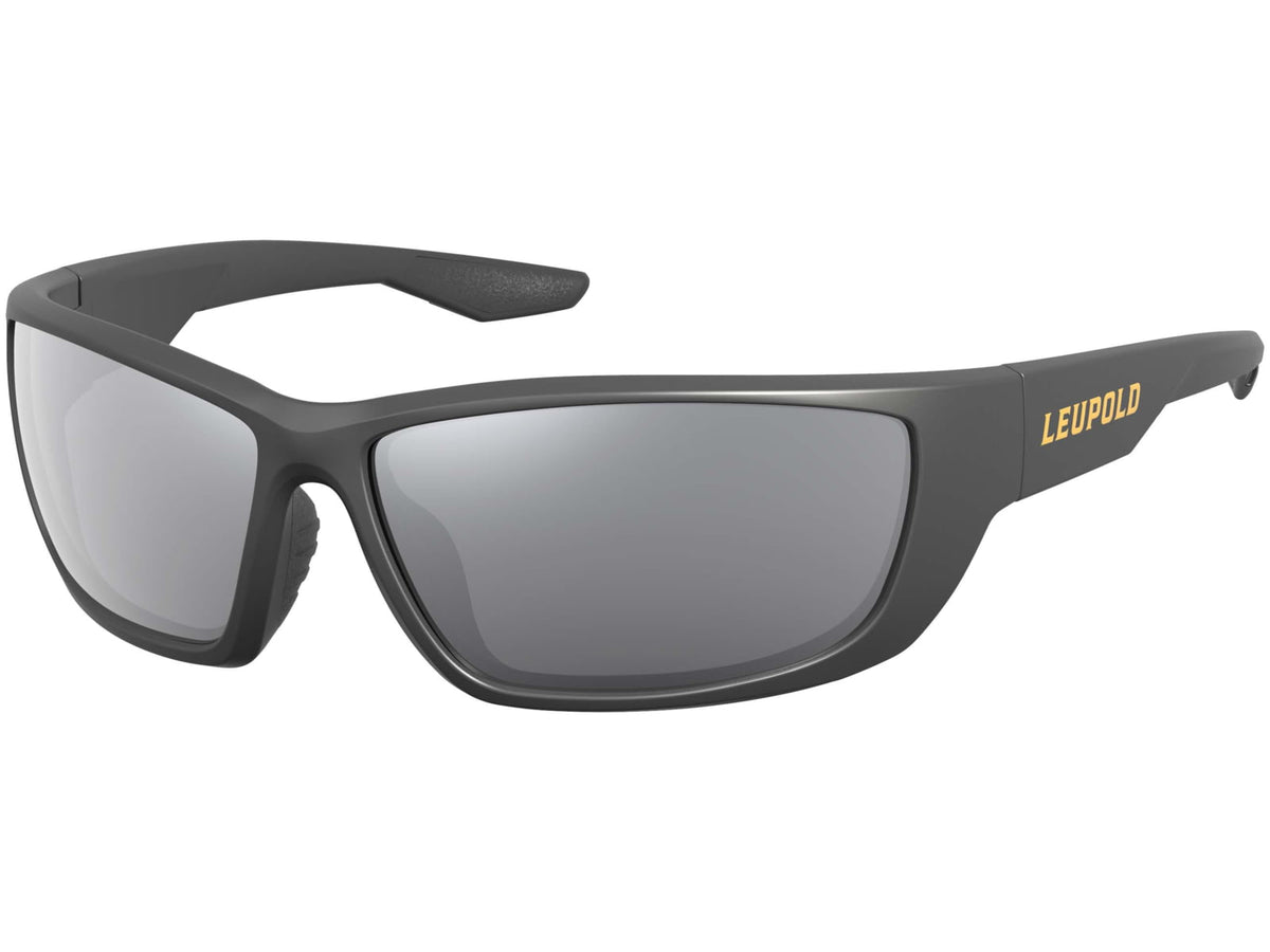 Leupold Cheyenne Performance Eyewear Matte Black Frame Shadow Gray Flash Lens Universal 181280