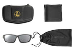 Leupold Cheyenne Performance Eyewear Matte Black Frame Shadow Gray Flash Lens Universal 181280