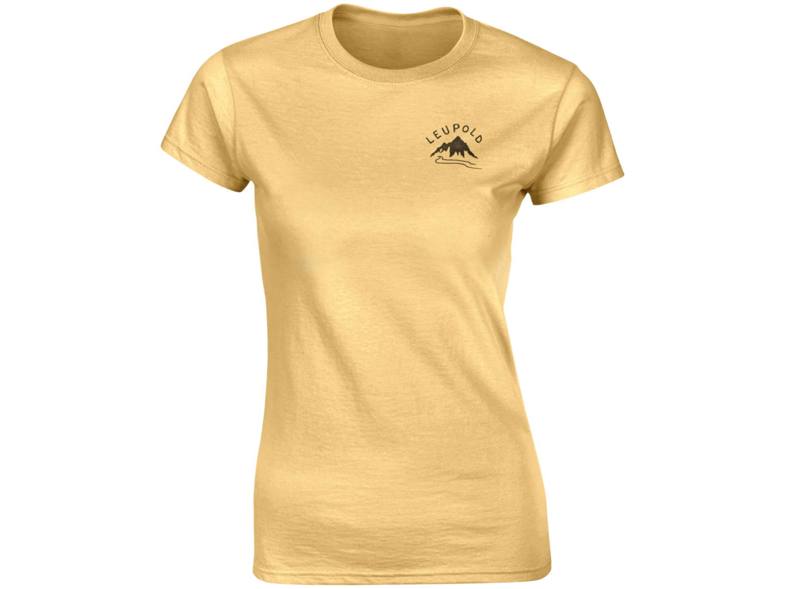 Leupold Keep It Public Premium Short Sleeve Shirt - WoMen's Cotton/Poly Blend Banana Cream 2XL