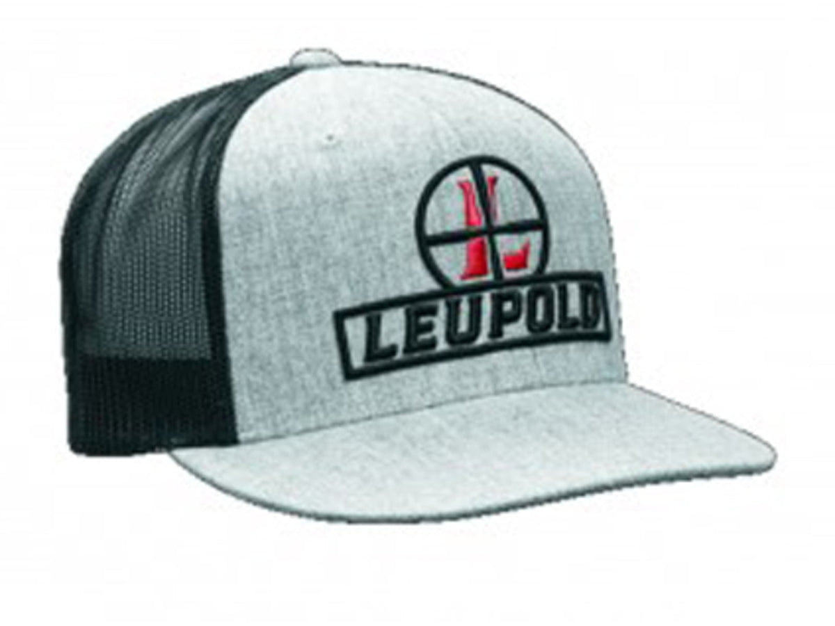 Leupold L Optics Flat Brim Trucker Hat DK Green / White OS 170585