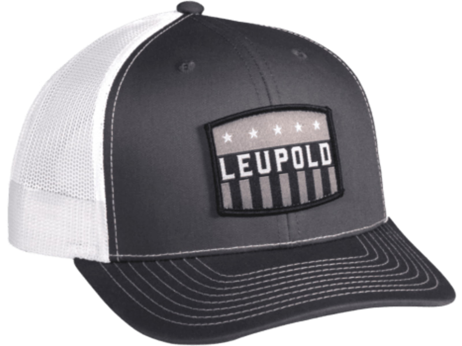 Leupold USA Trucker Charcoal/White 187752