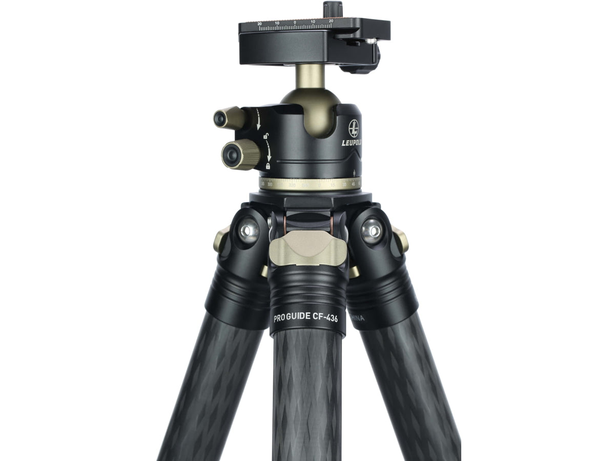 Leupold Pro Guide CF-436 Tripod Kit Black 180379