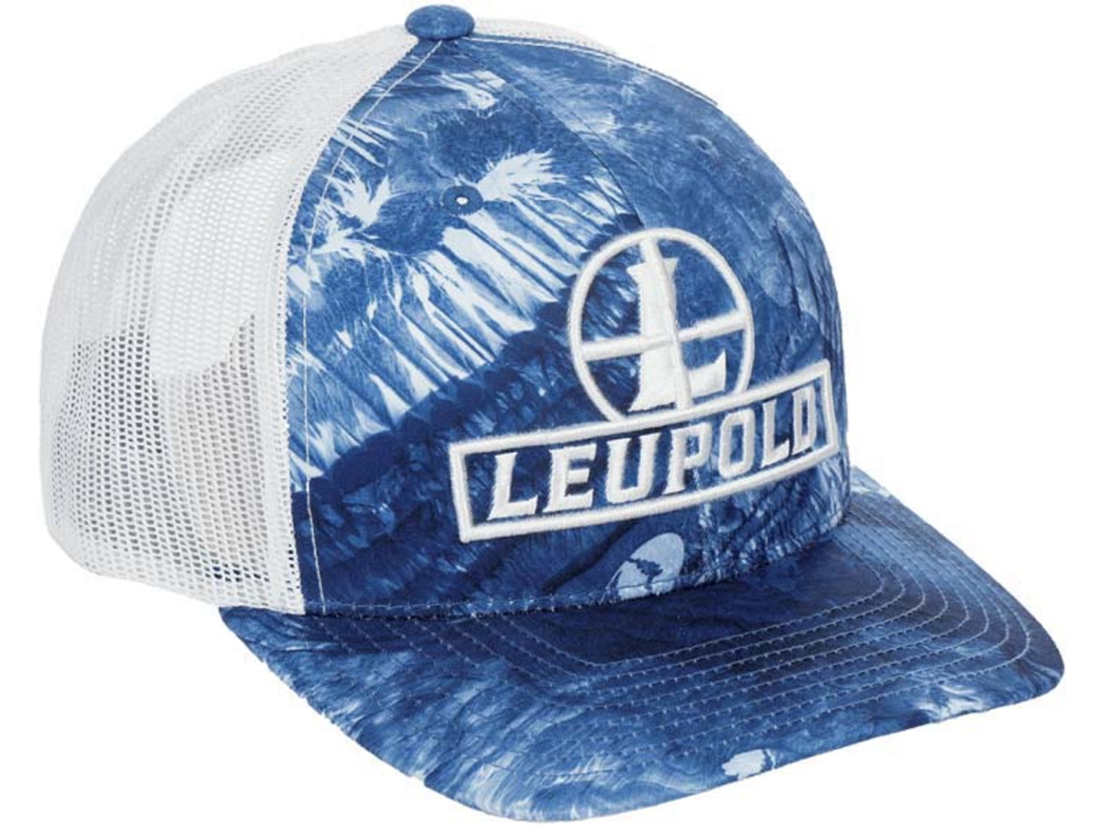Leupold Reticle Mossy Oak Trucker Hat - Men's Terra Prism/ White One Size